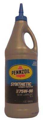 Pennzoil PENNZOIL SYNTHETIC 75W-90 (GL-4) .