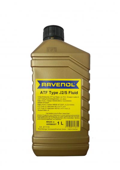 Трансмиссионное масло RAVENOL ATF J2/S (1л).