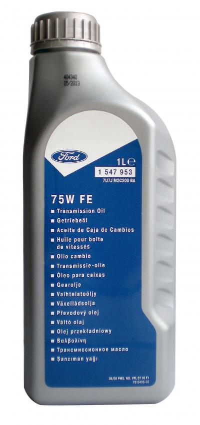 Ford TRANSMISSION OIL 75W FE .