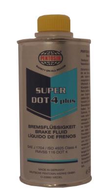 Тормозная жидкость Super DOT 4 Plus .