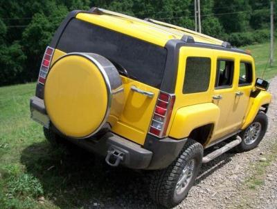 Чехол запасного колеса Hummer H3 2005 - наст. время.