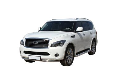 Защита бампера Infiniti QX56 2011 - наст. время.