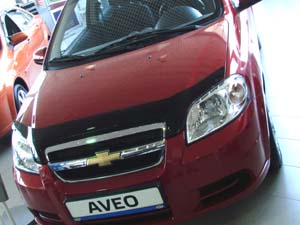 Дефлектор капота Chevrolet Aveo (седан) 2003 - наст. время.