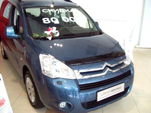 Дефлектор капота Citroen Berlingo 2008 - наст. время.