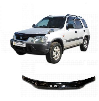 Дефлектор капота Classic черный Honda CR-V 1995 - 2001.