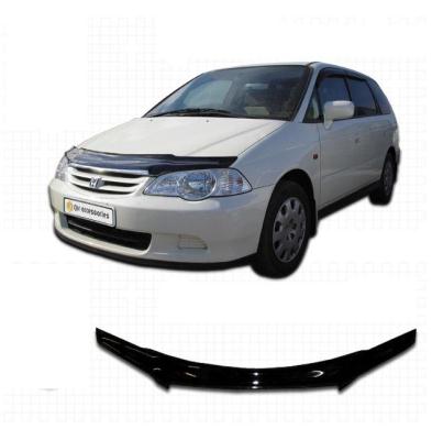 Дефлектор капота Classic черный Honda Odyssey 1999 - 2003.