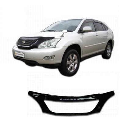 Дефлектор капота Classic черный Toyota Harrier 2003.