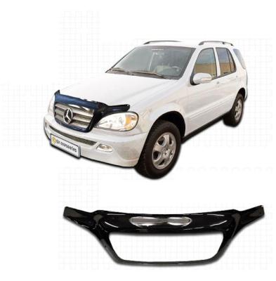 Дефлектор капота Classic черный Mercedes-Benz ML 2000 - 2004.