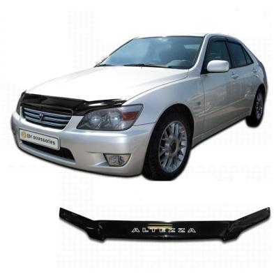 Дефлектор капота Classic черный Toyota Altezza 2001 - 2005.