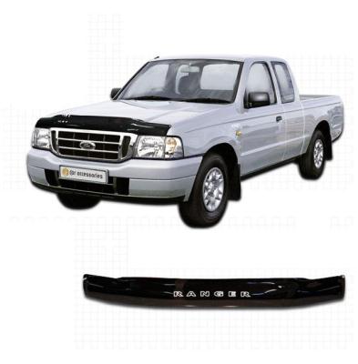 Дефлектор капота Classic черный Ford Ranger 2005.