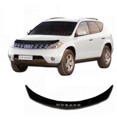 Дефлектор капота Classic черный Nissan Murano 2004.