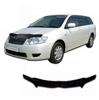 Дефлектор капота Classic черный Toyota Corolla Fielder 2004.