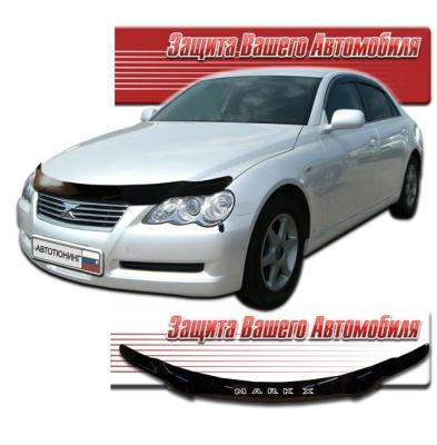 Дефлектор капота Classic черный Toyota Mark-X 2004.