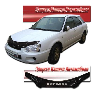 Дефлектор капота Classic черный Subaru Impreza 2003.