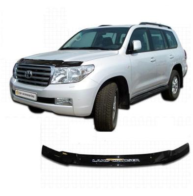 Дефлектор капота Classic черный Toyota Land Cruiser 200 2008.