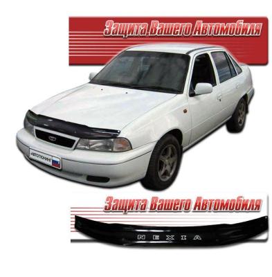 Дефлектор капота Classic черный Daewoo Nexia 1999 - наст. время.