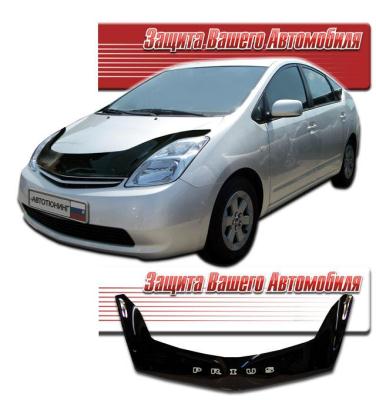 Дефлектор капота Classic черный Toyota Prius 2003.