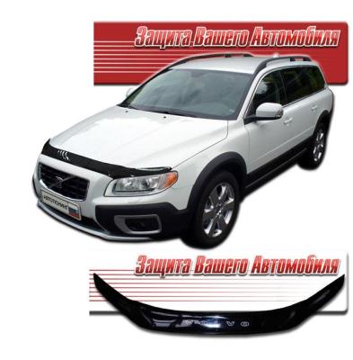 Дефлектор капота Classic черный Volvo XC 70 2009.