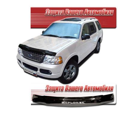 Дефлектор капота Classic черный Ford Explorer 2003 - наст. время.