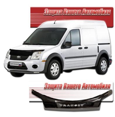 Дефлектор капота Classic черный Ford Transit Connect 2008.