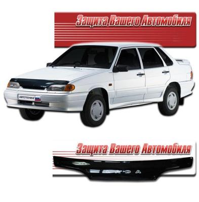 Дефлектор капота Classic черный Lada Lada 2115 2005.