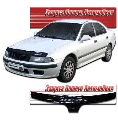 Дефлектор капота Classic черный Mitsubishi Carisma 1999.