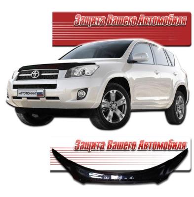 Дефлектор капота Classic черный Toyota RAV 4 2009.