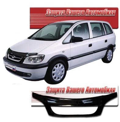 Дефлектор капота Classic черный Subaru Traviq 2001 - 2004.