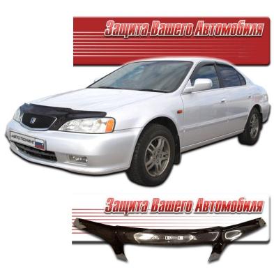 Дефлектор капота Classic черный Honda Saber 1999 - 2001.