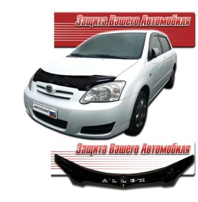 Дефлектор капота Classic черный Toyota Allex 2004.