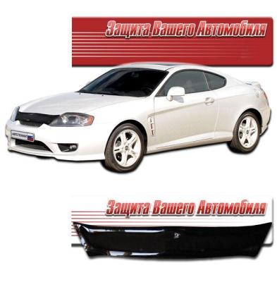 Дефлектор капота Classic черный Hyundai Tiburon 2002.