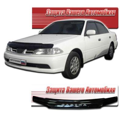 Дефлектор капота Classic черный Toyota Carina 1996 - 1997.