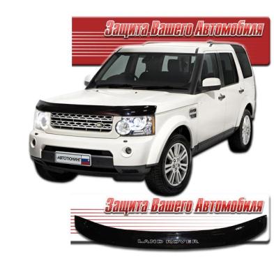 Дефлектор капота Classic черный Land Rover Discovery 4 2010.