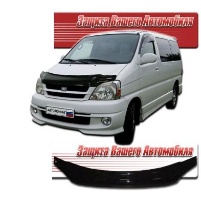 Дефлектор капота Classic черный Toyota Hiace Regius 2000.