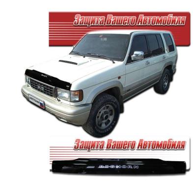 Дефлектор капота Classic черный Isuzu Bighorn 1996.