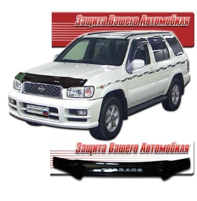 Дефлектор капота Classic черный Nissan Terrano 2002.