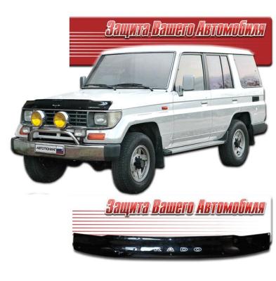 Дефлектор капота Classic черный Toyota Land Cruiser 1992.