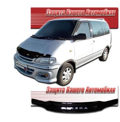 Дефлектор капота Classic черный Nissan Serena 1994.