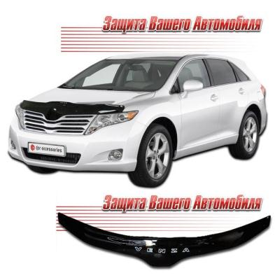 Дефлектор капота Classic черный Toyota Venza 2011.