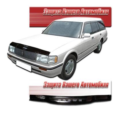 Дефлектор капота Classic черный Toyota Crown wagon 1998.