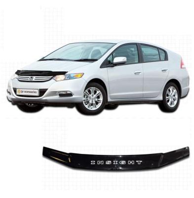 Дефлектор капота Classic черный Honda Insight 2009 - 2011.