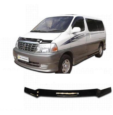 Дефлектор капота Classic черный Toyota Grand Hiace 1999 - 2002.