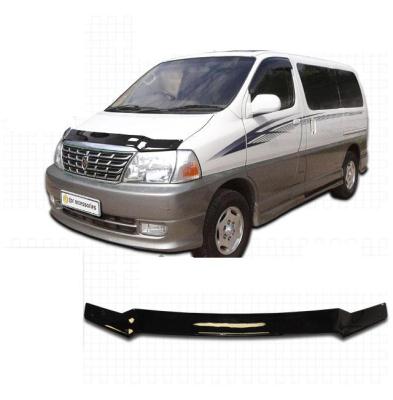 Дефлектор капота Classic черный Toyota Granvia 1999 - 2002.