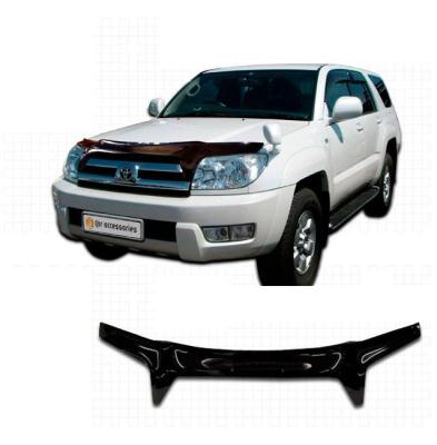 Дефлектор капота Classic черный Toyota 4Runner 2002 - 2005.