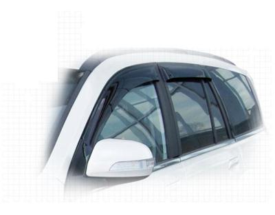 Ветровики дверей Classic полупрозрачный Great Wall Hover H5 2011.