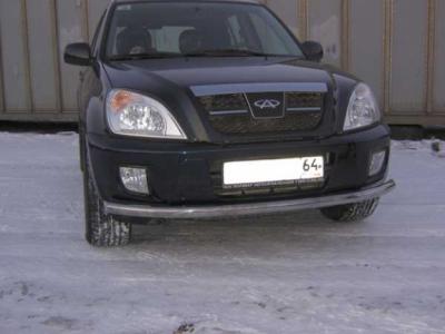 Защита переднего бампера d57 Chery TIGGO 2005.