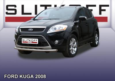 Защита переднего бампера d57 Ford Kuga 2008.