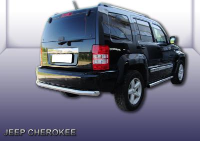 Защита заднего бампера d76 Jeep CHEROKEE 2012.