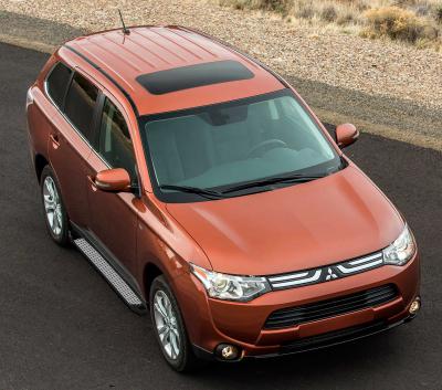 Пороги Mitsubishi Outlander.