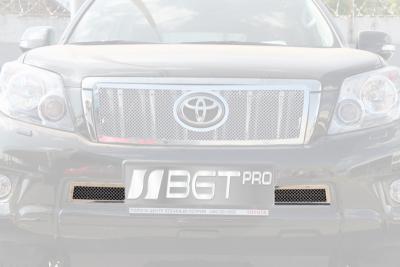 Решетка в бампер Toyota Land Cruiser Prado (J150).